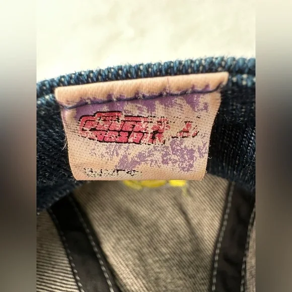 Vintage Cartoon Network Power Puff Girls Denim Hat - Picture 7 of 8